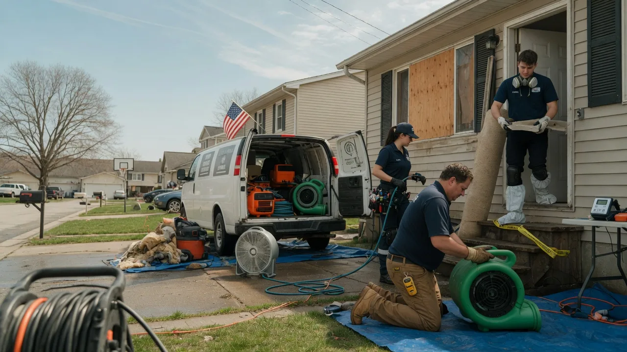 Water Damage Restoration in Cedarville, AR near me
